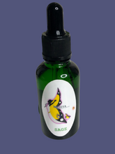 Load image into Gallery viewer, 2oz sage-rosemary hair&amp; scalp oil for dry, brittle, thinning hair. Adds shine,softens &amp; promotes healthier hair.
